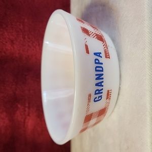Heat Proof Grandpa Bowl. Made in USA.